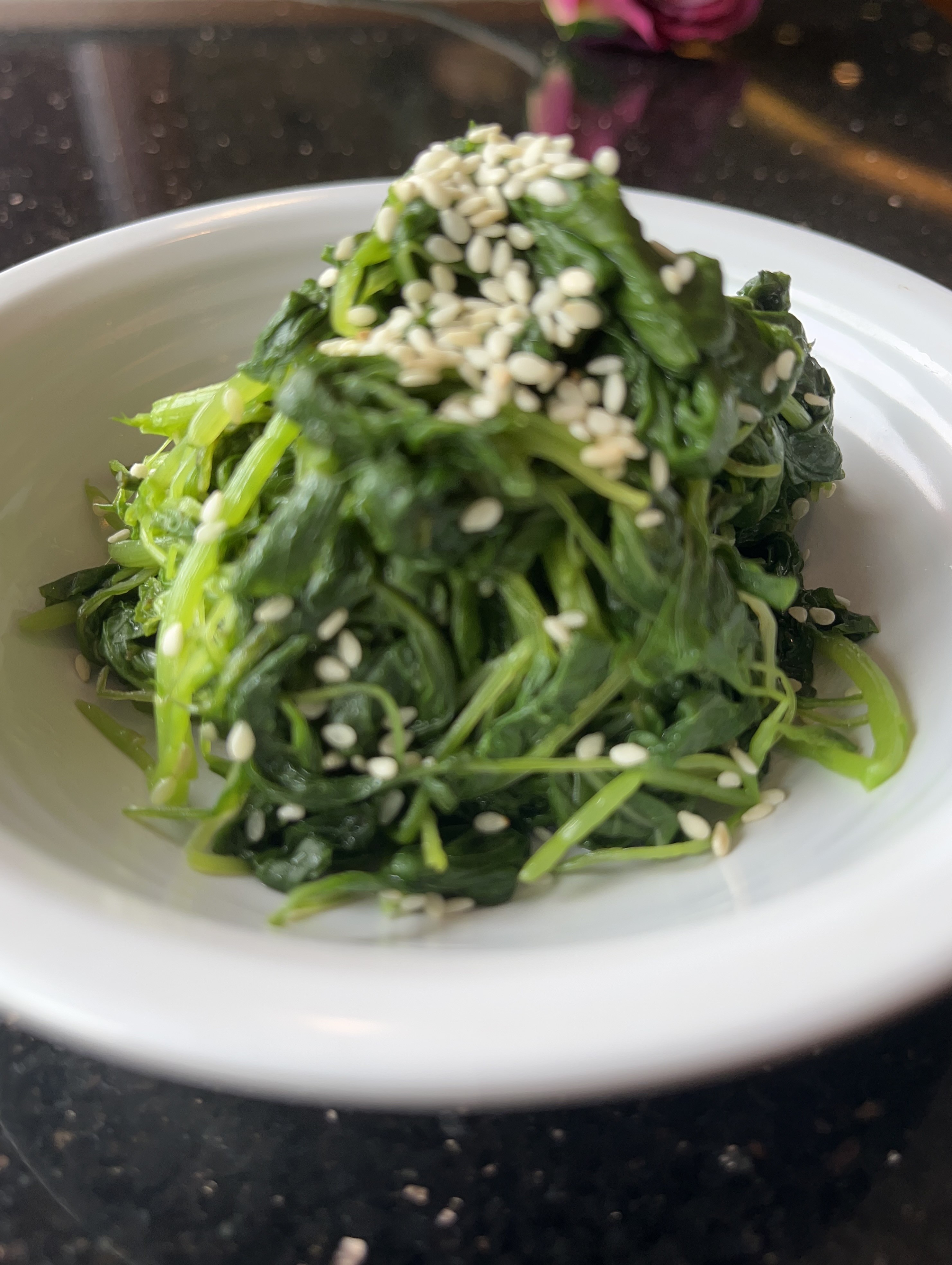 Spinach Salad Hanamasa